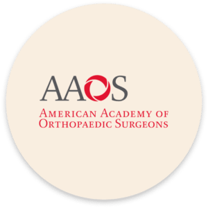 AAOS - American Academy of orthopaedic Surgeons logo